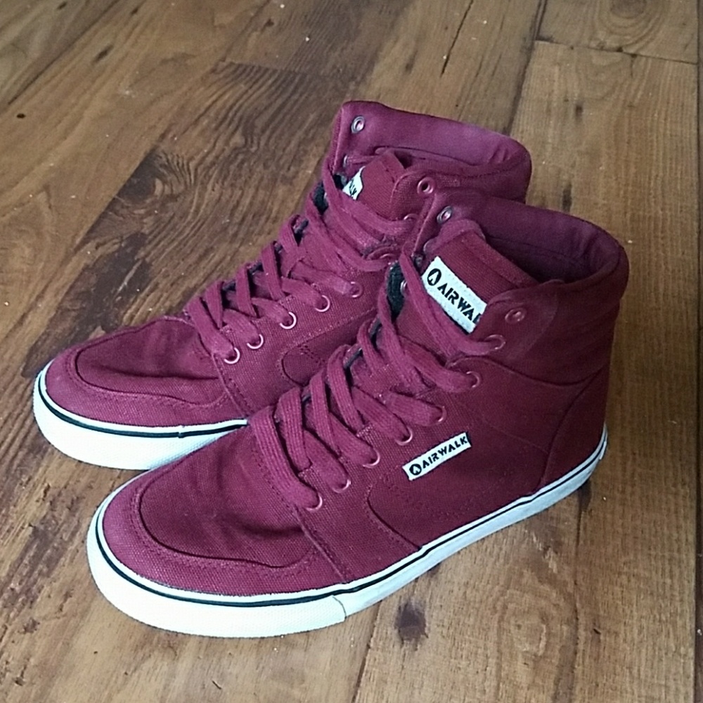 Airwalk Burgandy Sneakers